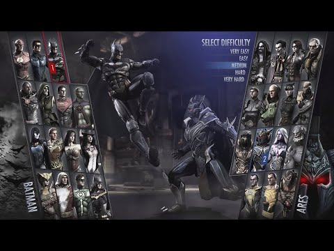 BATMAN vs ARES - Injustice Gods Among Us Ultimate Edition 2013