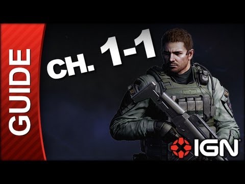 Resident Evil 6: Chris Redfield Campaign Walkthrough - Chapter 1 pt 1