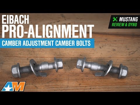 1994-2004 Mustang Eibach Pro-Alignment Camber Adjustment Camber Bolts Review & Install