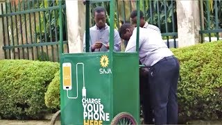 How to CHARGE YOUR MOBILE on the streets of Lagos