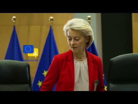 Video Thumbnail: Inside the EU Power Room! Von der Leyen Leads High-Stakes Commission Strategy Meeting!