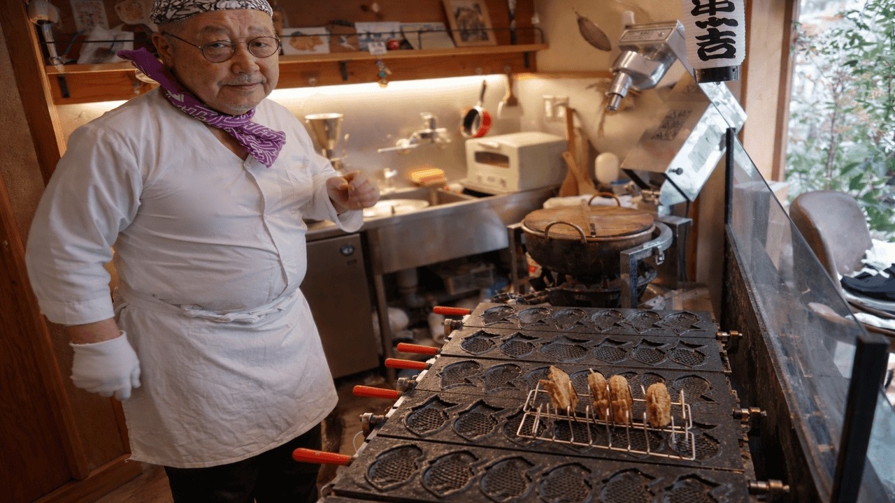 ８２歳ワンオペ！つぶあん1種類のみで勝負するたい焼き