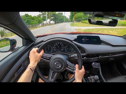 2023 Mazda3 Turbo AWD Hatchback - POV Test Drive (Binaural Audio)