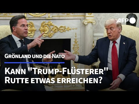 "Trump-Flüsterer" Rutte soll Grönland-Streit entschärfen | AFP