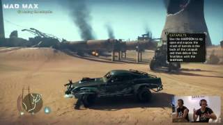 Cho bác nào chưa rõ về gameplay của Mad Max nhé. Quest map nhìn rộng... 