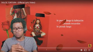 (REACCION) CAZZU - DULCE TORTURA - (VIDEO LYRICS)