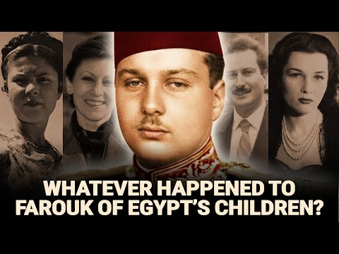 Whatever Happened To 4 Children Of FAROUK OF EGYPT - The Last King of Egypt