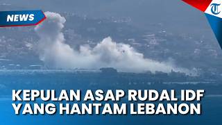 ASAP MEMBUMBUNG TINGGI di Kota Tyre Lebanon Selatan, Akibat Serangan Rudal Israel