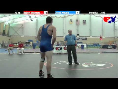 Robert Shepherd vs. Jacob Kingett at 2013 ASICS University Nationals - FS