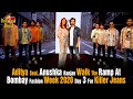 Aditya Seal Anushka Ranjan Walk The Ramp At Bombay Fashion Week 2020 Day 3 For Killer Jeans