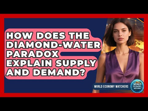 How Does The Diamond-water Paradox Explain Supply And Demand? - World Economy Watchers