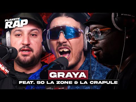 Graya feat. So La Zone & La Crapule - La Castellane 6 #PlanèteRap