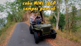 GAK PERCAYA?? Lihat Video ini.. Mini Willys ini Cocok Buat Jalur Nanjak Pegunungan...