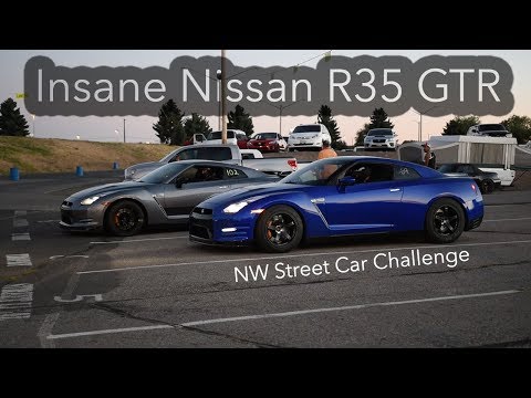 1,600 Horsepower Nissan GTR Goes 200MPH!