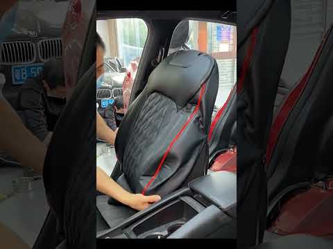 immersive experience! universal car seat cover installation process