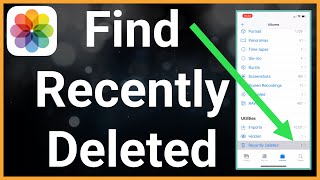 How To Remove Recently Deleted Photos On iPhone
