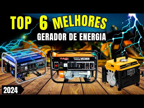 Melhor Gerador de Energia de 2024🔌- TOP 6 Gerador a Gasolina - 🏆Gerador Toyama 🆚 Gerador Tekna