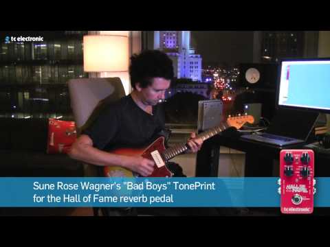 Sune Rose Wagner (The Raveonettes) demoes his "Bad Boys" Reverb TonePrint (DK Version)