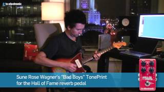 Sune Rose Wagner (The Raveonettes) demoes his 