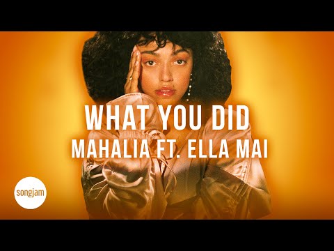 Mahalia - What You Did ft. Ella Mai (Official Karaoke Instrumental) | SongJam