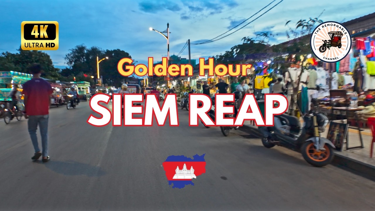 Sunset Cruise: Exploring Siem Reap's Ancient Streets