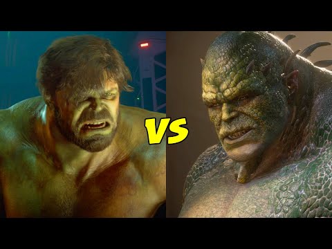 Marvel's Avengers - Hulk VS Abomination Boss Fight (PS4 PRO)