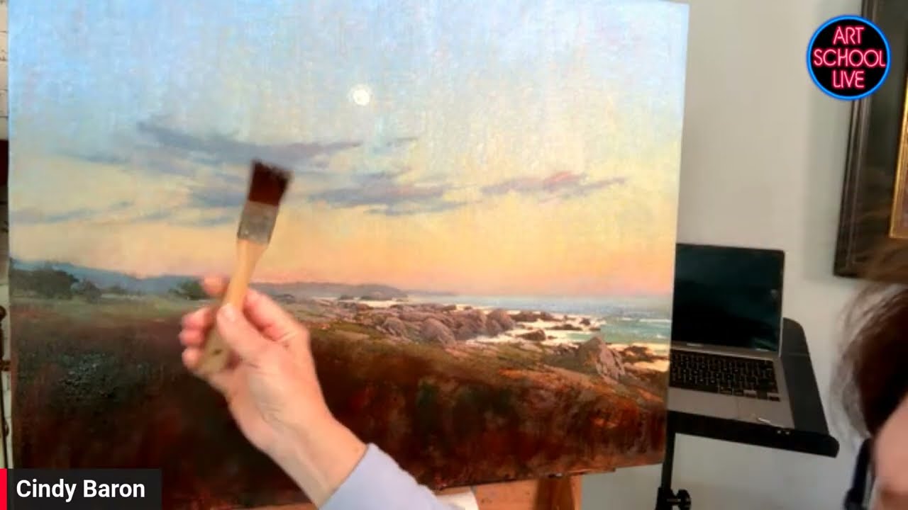 How to Paint Foreground Vegetation with Cindy Baron