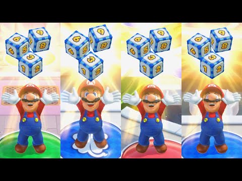 Mario Party Superstars but We ALWAYS USE a Triple Dice Block!!! [SPACE LAND!] *Bro vs Sis*