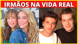 ATORES FAMOSOS QUE SÃO IRMÃOS NA VIDA REAL E VOCÊ NÃO SABIA! IMPRESSIONANTE!