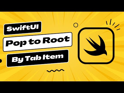 Pop to Root View When TabView Item is Pressed - Xcode 15 thumbnail