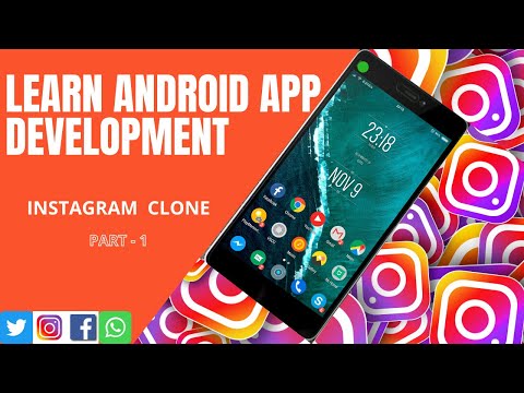 How To Make Android App (Instagram) Part 1