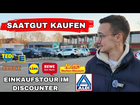 Discounter Saatgut Einkaufstour 2026 bei Lidl, Aldi & Co