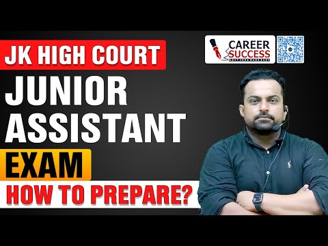 How to prepare for Junior Assistant exam  ?? Jk high court junior assistant exam 2024