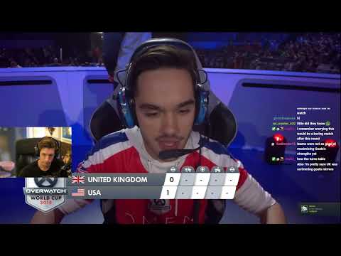 Team USA vs Team UK -- OWWC 2018 Quarter Finals -- The History of Overwatch