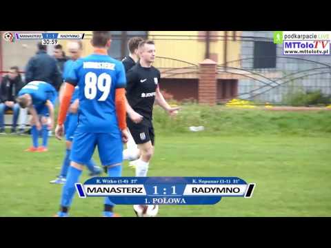 Skrót LKS Manasterz - MKS Radymno 1:1(1:1) [2017-04-30]
