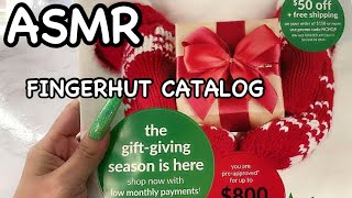 ASMR- Fingerhut Catalog look through- Gum Chewing + Soft Spoken