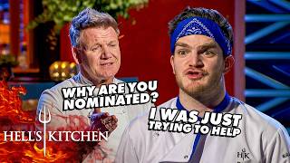 Download the video "Chef Gets Nominated for Trying to Help His Team | Hell's Kitchen"