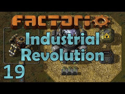Factorio Industrial Revolution - Season 4 Ep 19 - AUTOMATED OIL CRACKING!