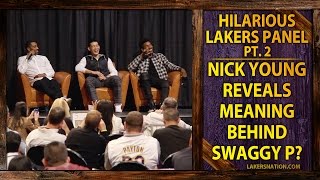 Nick Young Gives Meaning Behind Swaggy P Nickname?