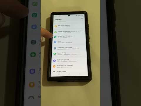Samsung Galaxy S23 Ultra how to limit battery charge to 85%