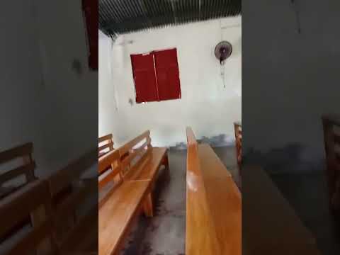 apoyando para la pintada de la iglesia san juan bautista