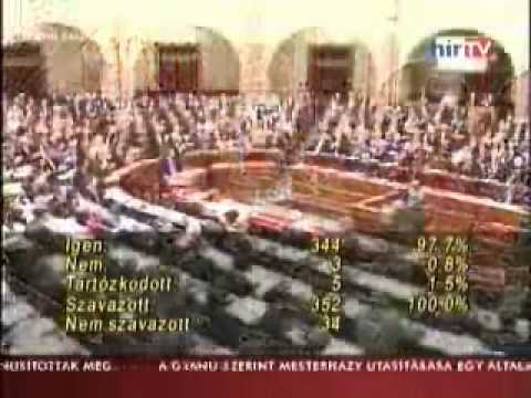 2010.05.26.sze - országgyűlési szavazás a kettős állampolgárságról