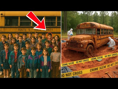 20 Students Vanished After School in 1994 — 30 Years Later, Their Bus Was Found Buried in the Woods