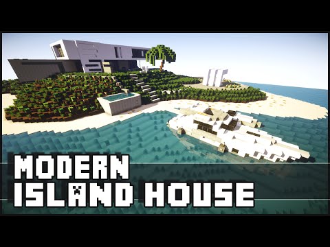 EPIC Modern Island House Build in Minecraft!