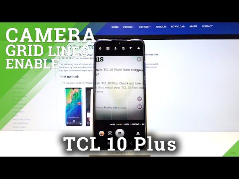 How to Enable Camera Grid Lines in TCL 10 Plus – Find Helper Lines Option