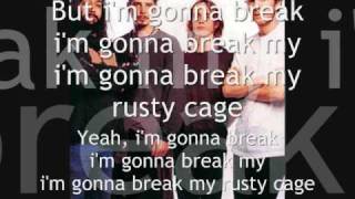 Soundgarden - Rusty Cage With Lyrics