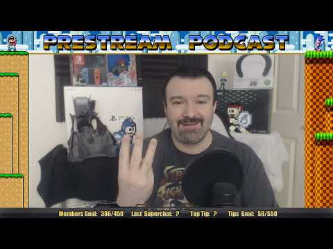 The PreStream Podcast Ep. 141: May 13, 2022 - Webcam Change Fail, Game News, Retro Support Needed!