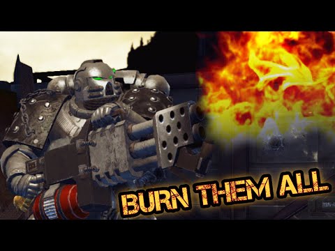 Brother! Get the Flamer! The Heavy Flamer! [Warhammer 40,000 Version]