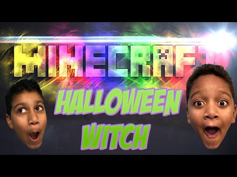 Minecraft Building Boys Challenge Chickisode #18 Halloween Witch  (HD)