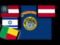 Idaho Georgia USA Israel Benin And Austria EAS Alarms Sparta Porta Remix No BGM